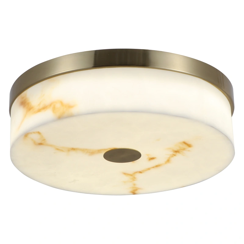 Alabaster Gömme Montajlı Tavan Lambası