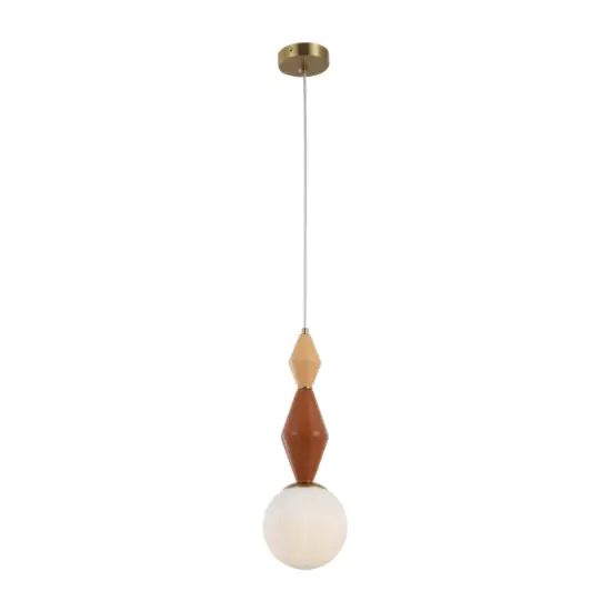 Modern Seramik ve Cam E14 Sarkıt Işık